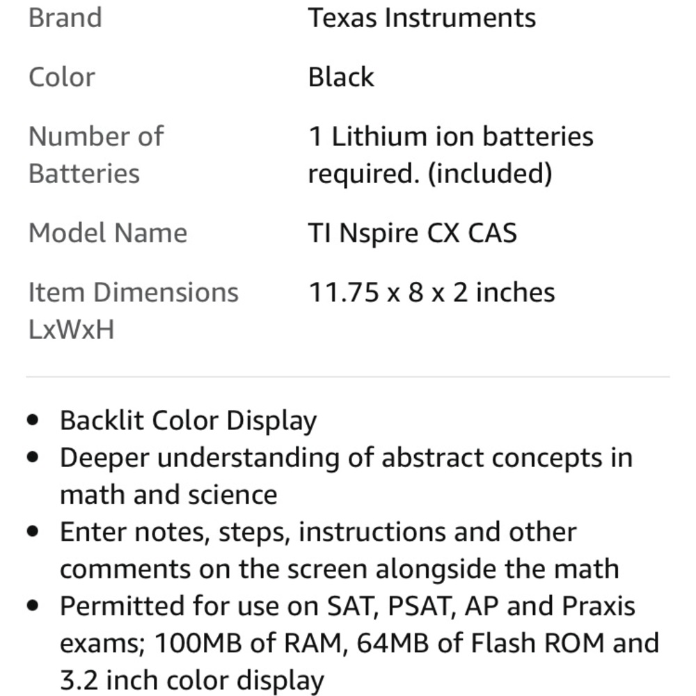 🖤Texas Instruments calculator!🖤 - Picture 3 of 9